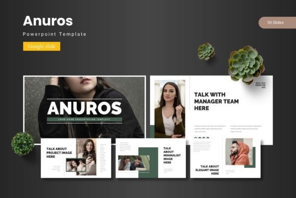 Anuros Google Slide Template for Polished Presentations