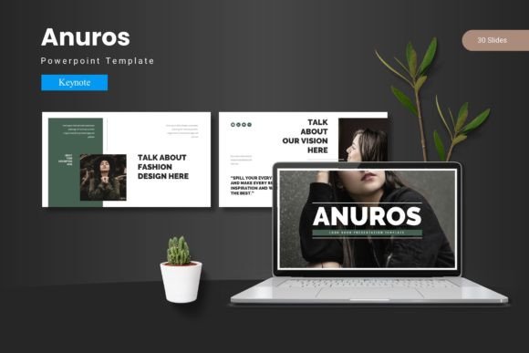 Anuros Keynote Template: Design with Impact