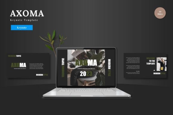 Axoma - Keynote Template: A Versatile Tool for Every Presentation Need