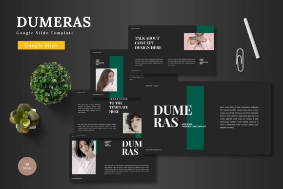 Building Professional Presentations with the Dumeras Google Slide Template