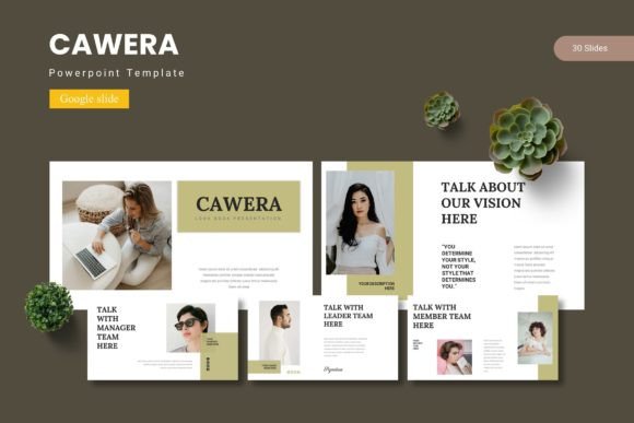 Cawera - Google Slide Template: A Versatile Toolkit for Modern Visual Storytelling