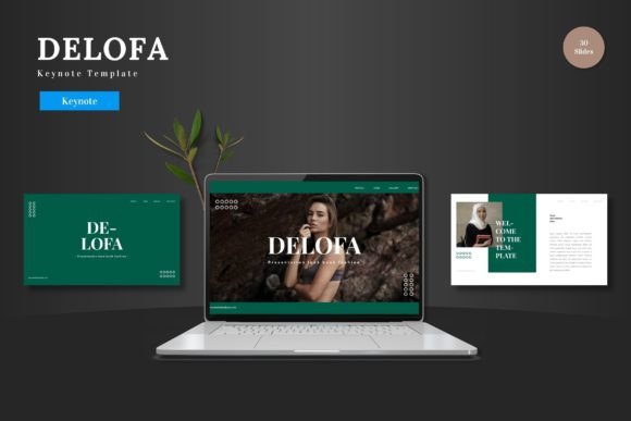 Delofa - Keynote Template: A Strategic Tool for Business and Creative Communication