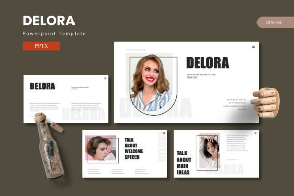 Delora – Powerpoint Template for Confident Presentations