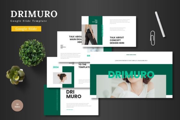 Drimuro - Google Slide Template: A Versatile Tool for Professional Presentations