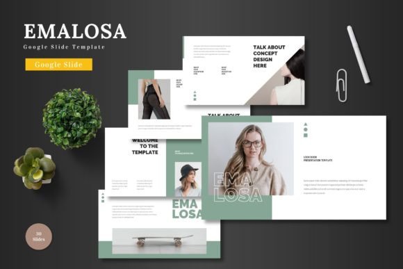 Emalosa - Google Slide Template: A Versatile Tool for Modern Presentations