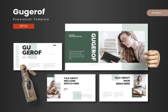 Gugerof - Powerpoint Template: A Versatile Tool for Confident, Data-Driven Presentations