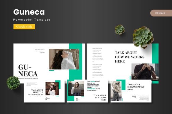 How the Guneca Google Slide Template Refines Visual Storytelling for Modern Presentations