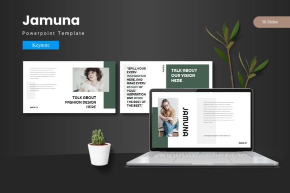 Jamuna Keynote Template – Streamlined Design for Impactful Presentations