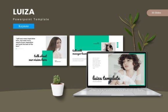 Luiza Keynote Template: Build Polished Presentations Effortlessly