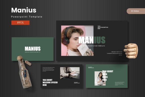 Manius - Powerpoint Template: Elevate Your Presentations with Confidence and Clarity