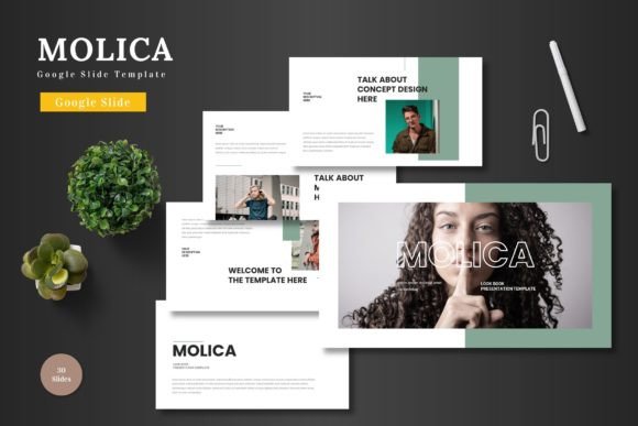 Molica - A Versatile Google Slide Template for Modern Presentations