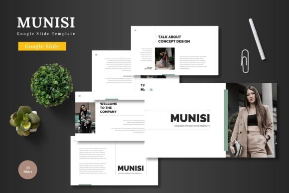 Munisi - Google Slide Template: A Versatile Tool for Modern Presentations