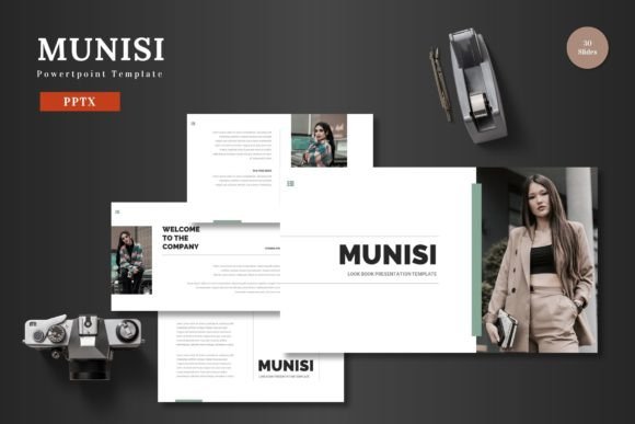 Munisi - Powerpoint Template: A Versatile and Professional Presentation Tool