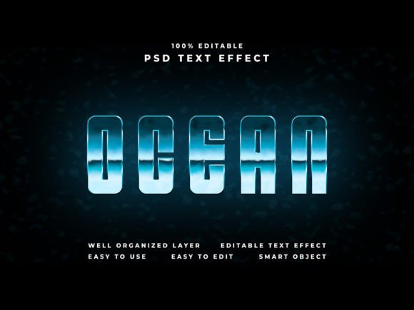 Ocean Text Effect: Transform Your Designs with Stunning Depth and Motion