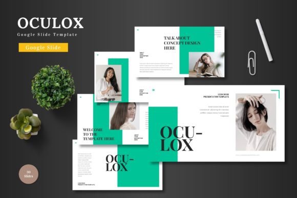 Oculox – Google Slide Template for Presentations That Actually Work
