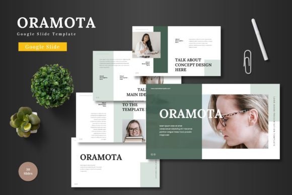 Oramota - Google Slide Template: A Versatile Tool for Modern Presentations