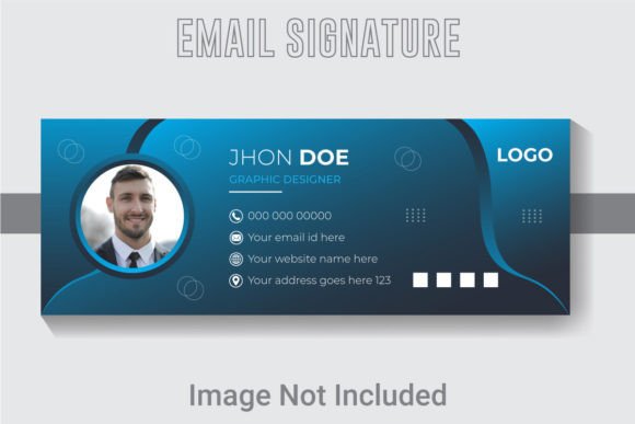 Vector Email Signature Design Template: A Professional Touch for Your Digital Communication